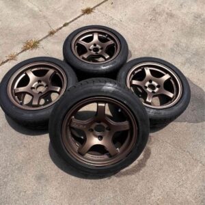 IMG_8267 RAYS Gram Lights 57DR Bronze Wheels w/ Performance Tires (Set of 4)