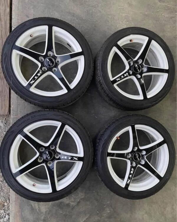 IMG_8274 RTX 5-Spoke Alloy Wheels with Performance Tires – Set of 4
