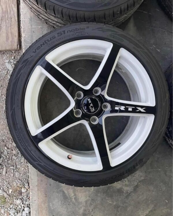 IMG_8276 RTX 5-Spoke Alloy Wheels with Performance Tires – Set of 4