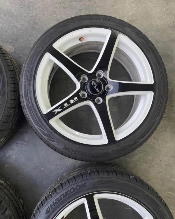 IMG_8281 RTX 5-Spoke Alloy Wheels with Performance Tires – Set of 4