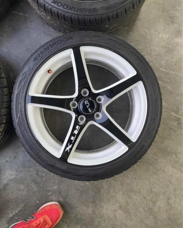 IMG_8283 RTX 5-Spoke Alloy Wheels with Performance Tires – Set of 4