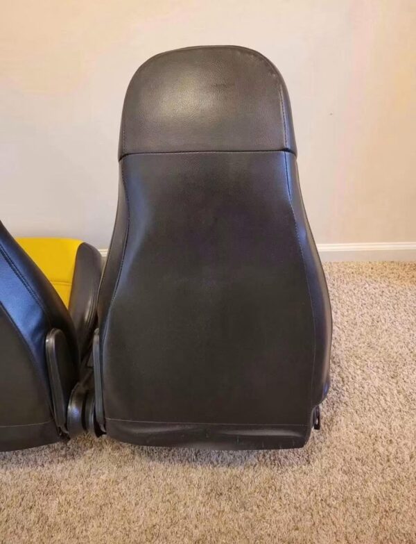 IMG_8344 Black & Yellow Sport Bucket Seat Set