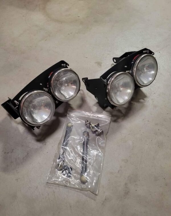 Mazda Miata NA (1990–1997) Low-Profile Dual Round Headlight Conversion Kit