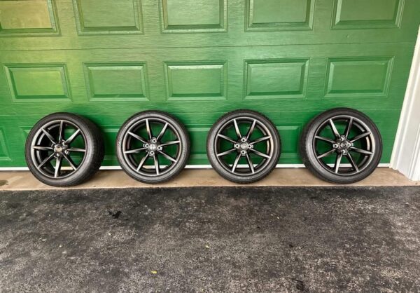 IMG_8814 OEM Mazda MX-5 Miata ND 17-Inch Factory Alloy Wheels with Tires – Set of 4 (2016–2023)