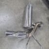 High-Flow Polished Stainless Steel Rear Muffler Section – Single Tip (Mazda MX-5 Miata)