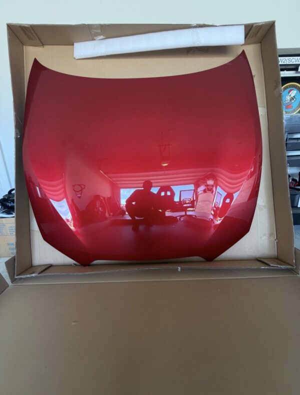 Gloss Red Mazda Miata Replacement Hood / Bonnet