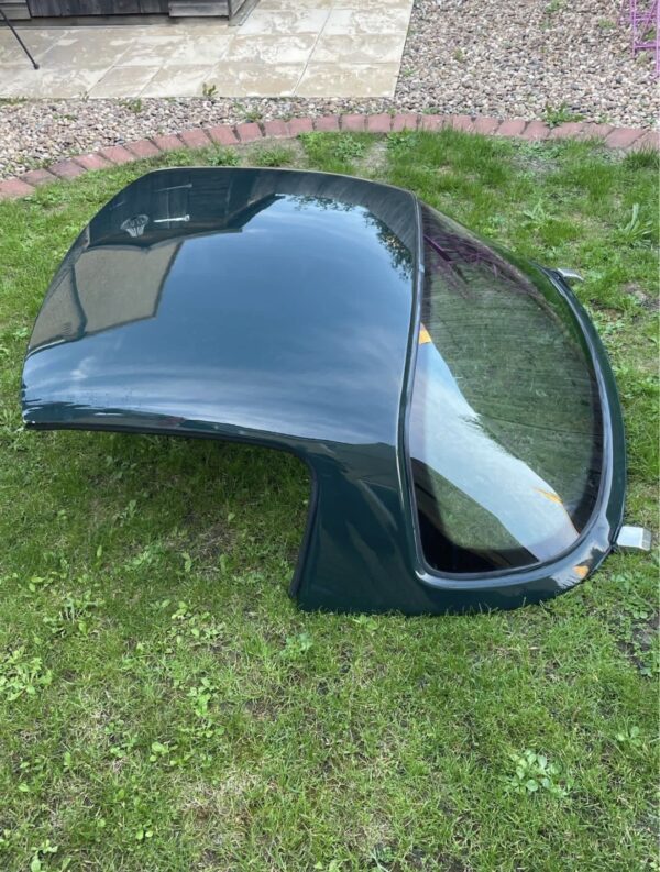 Screenshot OEM Mazda MX-5 Miata NB Factory Hardtop – British Racing Green – Heated Glass Rear Window – Excellent Used Condition (1999–2005)