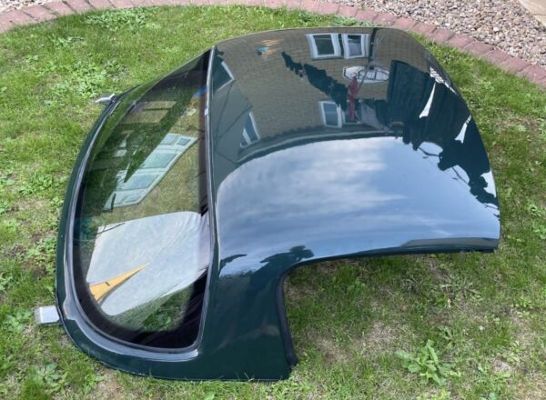 Screenshot OEM Mazda MX-5 Miata NB Factory Hardtop – British Racing Green – Heated Glass Rear Window – Excellent Used Condition (1999–2005)