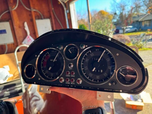IMG_7773 OEM Mazda Classic Instrument Gauge Cluster Assembly – Used | Speedometer, Tachometer & Auxiliary Gauges