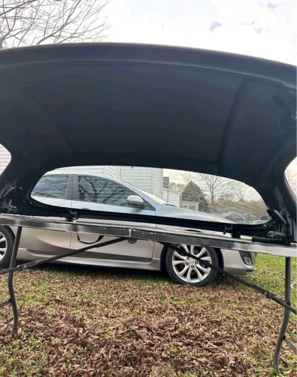 1990 Mazda Miata MX-5 OEM Removable Hardtop with Rear Glass Window – Gray