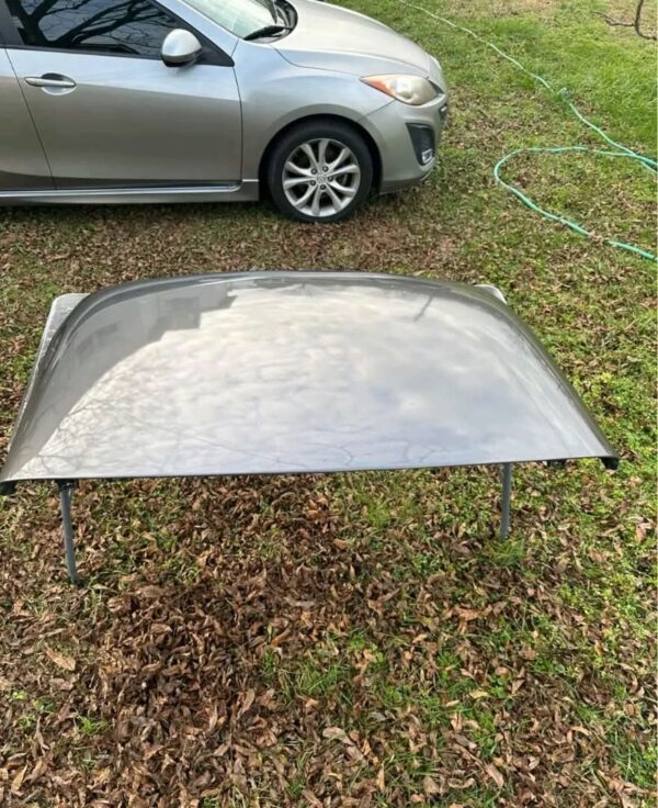 1990 Mazda Miata MX-5 OEM Removable Hardtop with Rear Glass Window – Gray