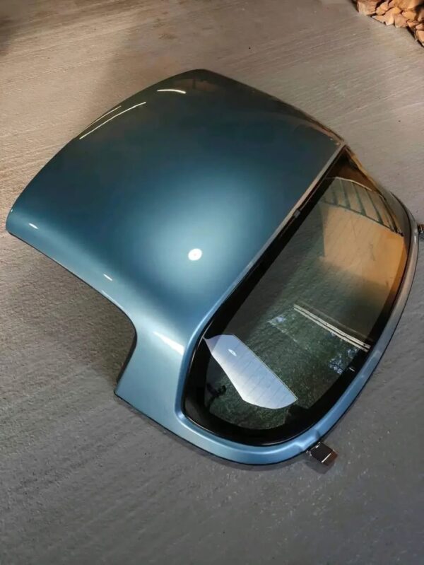 OEM Mazda Miata MX-5 Removable Hardtop with Rear Glass Window – Blue Metallic