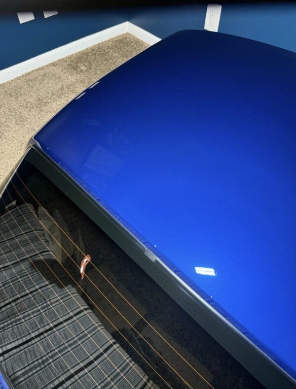 Screenshot OEM Mazda MX-5 Miata NB (1998–2005) Factory Hardtop – Sapphire Blue Mica – Heated Glass Rear Window – Excellent Used Condition