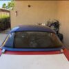 Used Blue Hardtop Roof with Rear Glass Window for Mazda Miata MX-5 (NA, 1990–1997)