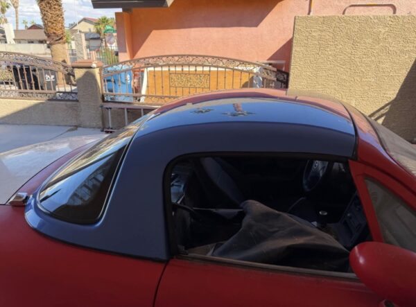 Used Blue Hardtop Roof with Rear Glass Window for Mazda Miata MX-5 (NA, 1990–1997)