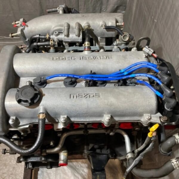 OEM 1990–1993 Mazda Miata NA 1.6L B6ZE Long Block Engine Assembly with Intake Manifold & Ignition Pack