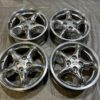 OEM Mazda Miata NA/NB 15" Chrome 5-Spoke Alloy Wheels Set with Center Caps (4x100)