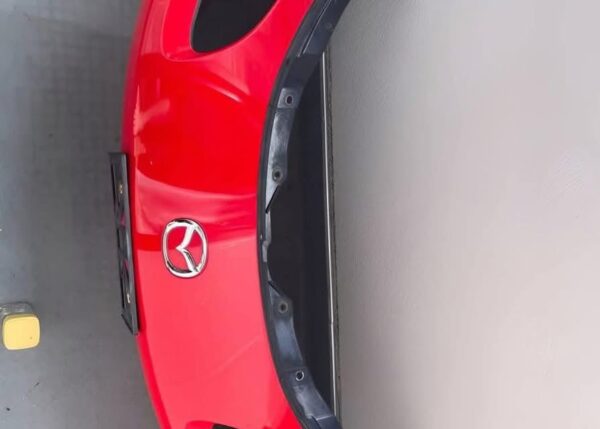 2006–2008 Mazda Miata MX-5 NC1 OEM Front Bumper Cover - True Red (A4A) with Grille & Emblem