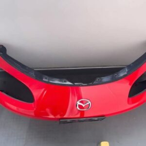 2006–2008 Mazda Miata MX-5 NC1 OEM Front Bumper Cover - True Red (A4A) with Grille & Emblem