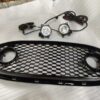 IMG_8176 Mazda Miata Black Honeycomb Front Grille with LED Fog Lights (NC2) Models