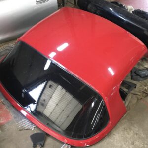 Screenshot OEM Mazda MX-5 Miata NA (1990–1997) Removable Hardtop – Classic Red – Heated Rear Glass – Excellent Used Condition