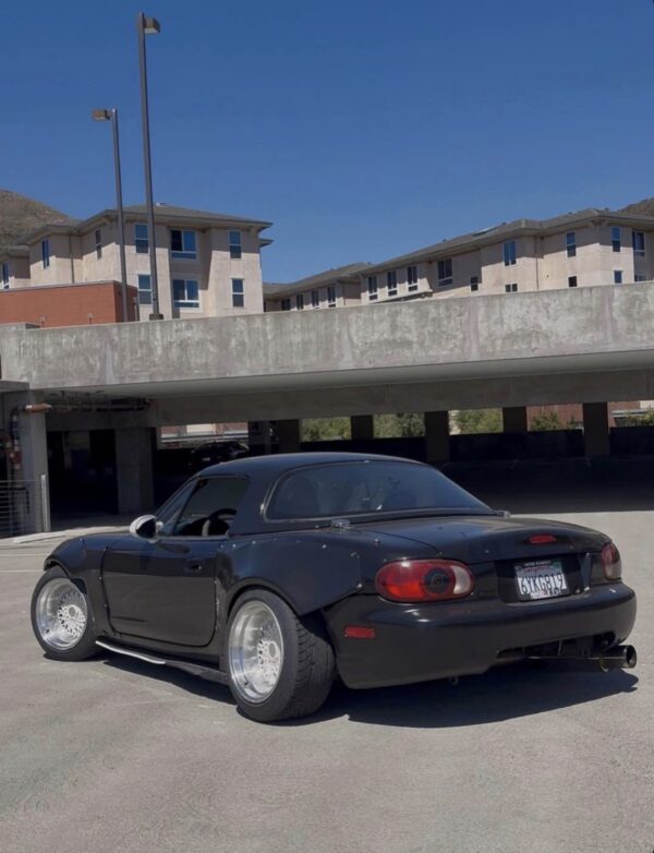 Custom Widebody Mazda Miata (NB Generation) – Manual, Black / Black