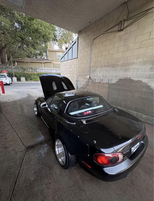 Custom Widebody Mazda Miata (NB Generation) – Manual, Black / Black