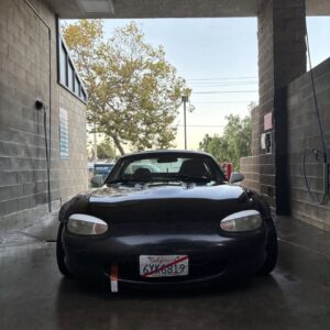 Custom Widebody Mazda Miata (NB Generation) – Manual, Black / Black