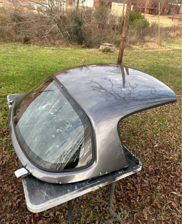 1990 Mazda Miata MX-5 OEM Removable Hardtop with Rear Glass Window – Gray