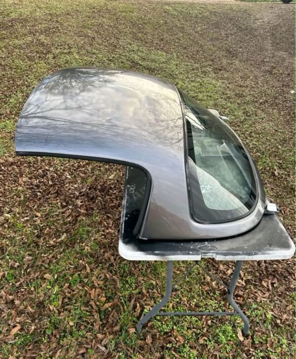 1990 Mazda Miata MX-5 OEM Removable Hardtop with Rear Glass Window – Gray